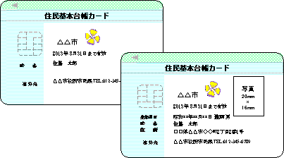 住民基本台帳カード